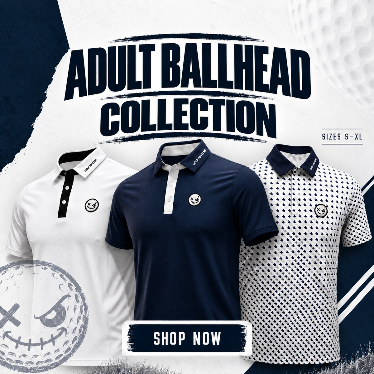 ADULT Ballhead Polo Collection