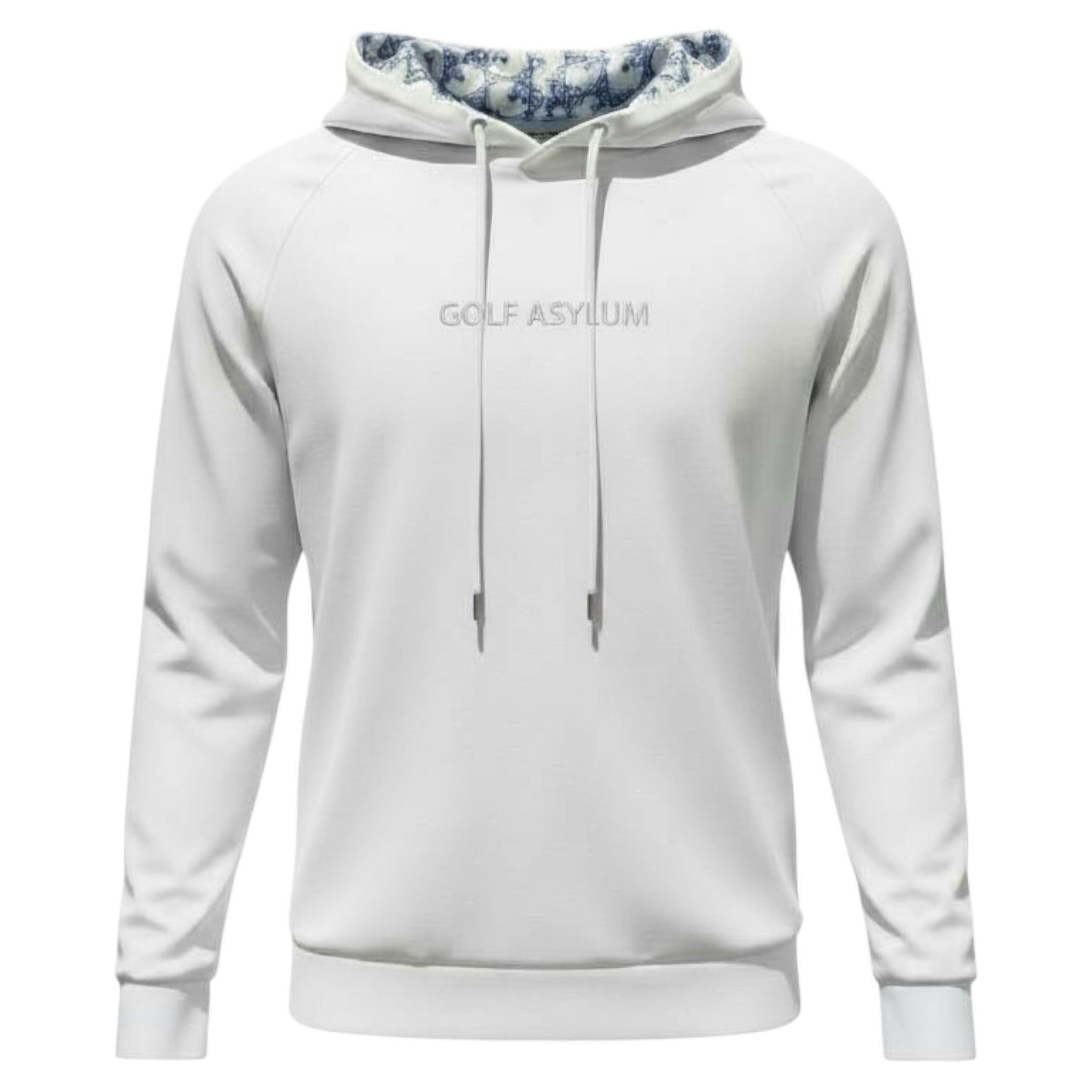 GOLF ASYLUM - 5150 Jr Hoodie (White/Blue)