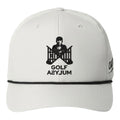 GOLF ASYLUM - JUNIOR Straight Jacket Cap (White/Black)