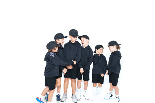 GOLF ASYLUM -  Jr 5150 Hoodie (Black/White)