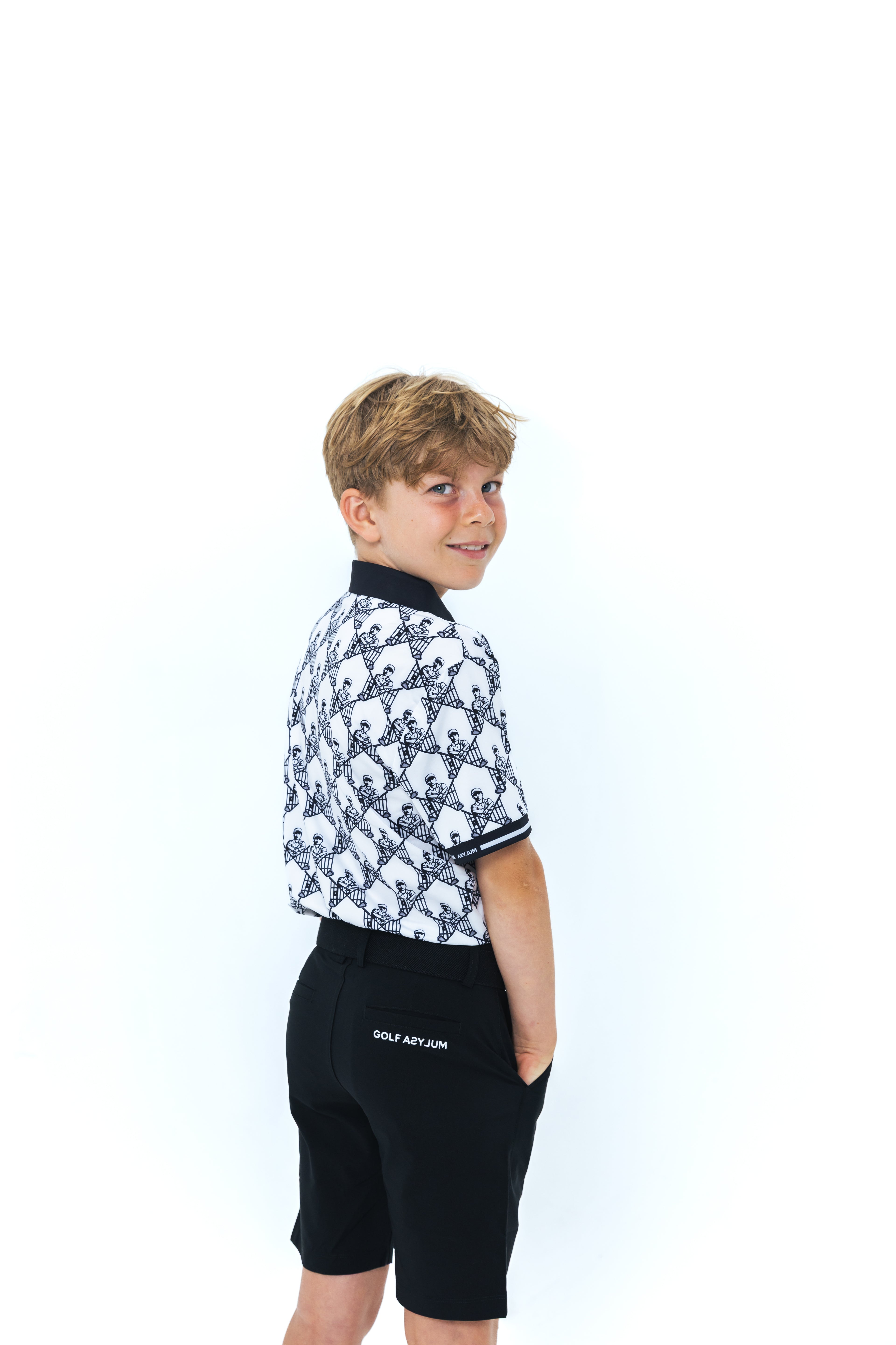 Jr Fairway Felon Shorts - Black