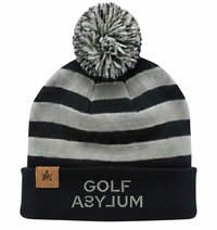 Jr Straight Jacket Beanie (Black/Grey)