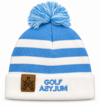 Jr Straight Jacket Beanie (Carolina Blue/White)