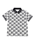 Jr escape artist polo white black